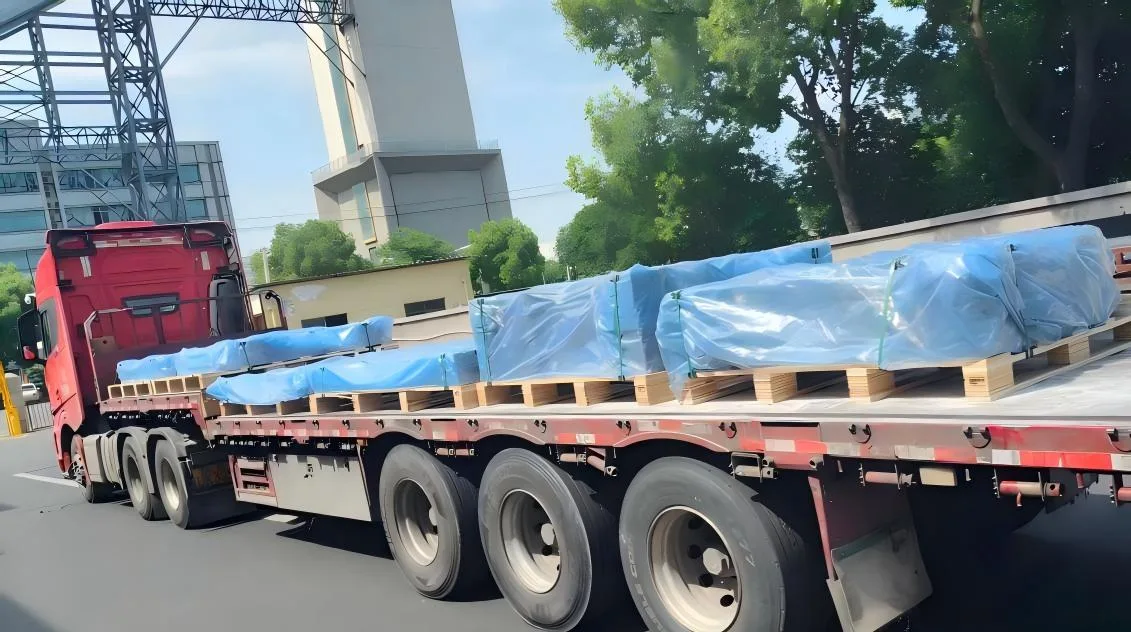 Steel Components Shipped to France